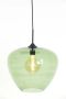 Light & Living hanglamp Ø40x34 cm MAYSON mat zwart+glas groen - Thumbnail 3