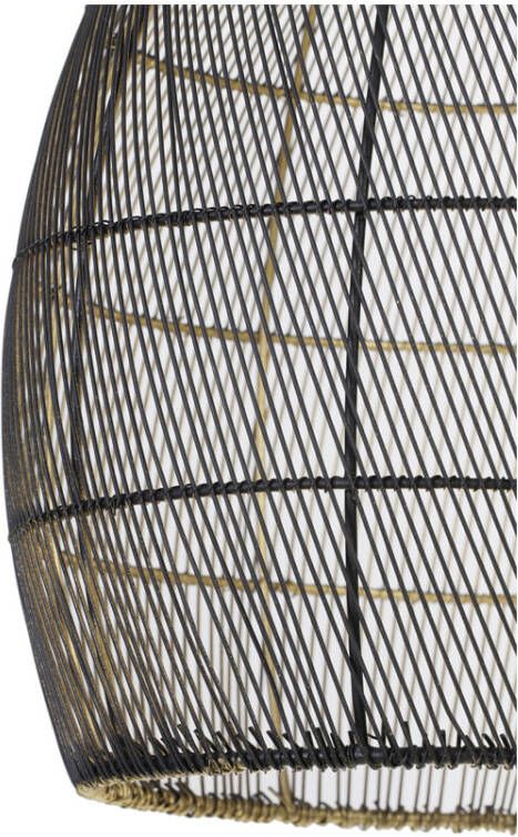 Light & Living Hanglamp Meya Ø23x31cm Zwart