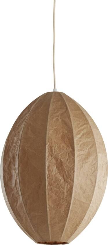 Light & Living Light&living Hanglamp Ø38x51 cm MILATOS kraftpapier bruin