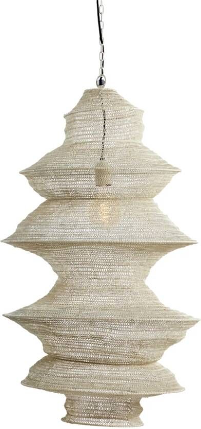 Light & Living Hanglamp Nakisha 82cm Lichtgrijs