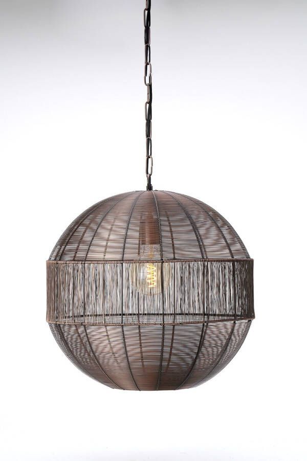 Light & Living Hanglamp Pilka 45cm Antiek Koper