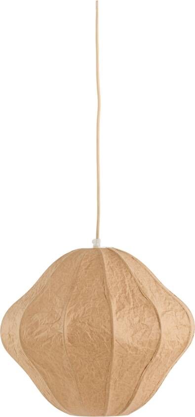 Light & Living Light&living Hanglamp Ø38x32 cm SUKAU kraftpapier bruin