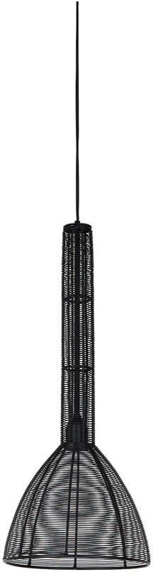 Light & Living Hanglamp Tartu 60cm hoog Mat Zwart
