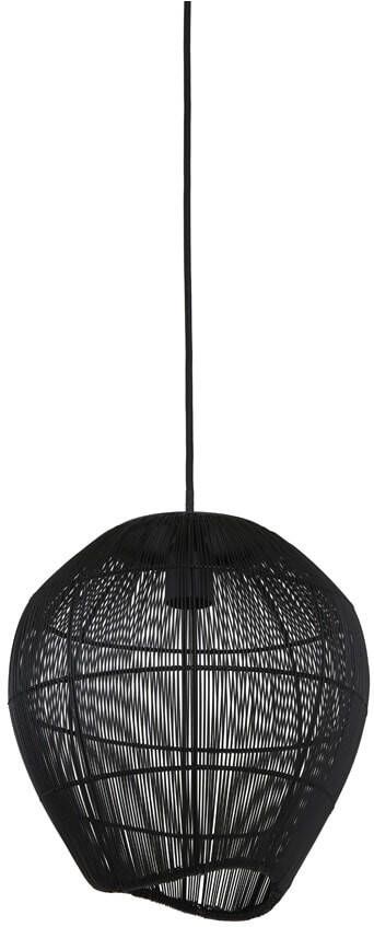 Light & Living Hanglamp 'Yumi' 28cm kleur Mat Zwart