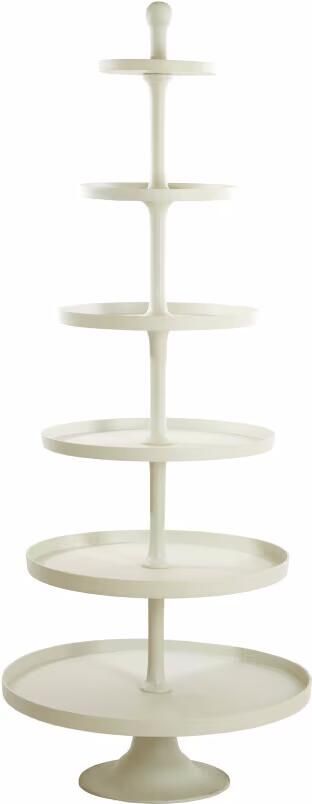 Light & Living Etagère Hokksund 200cm hoog Crème Rond