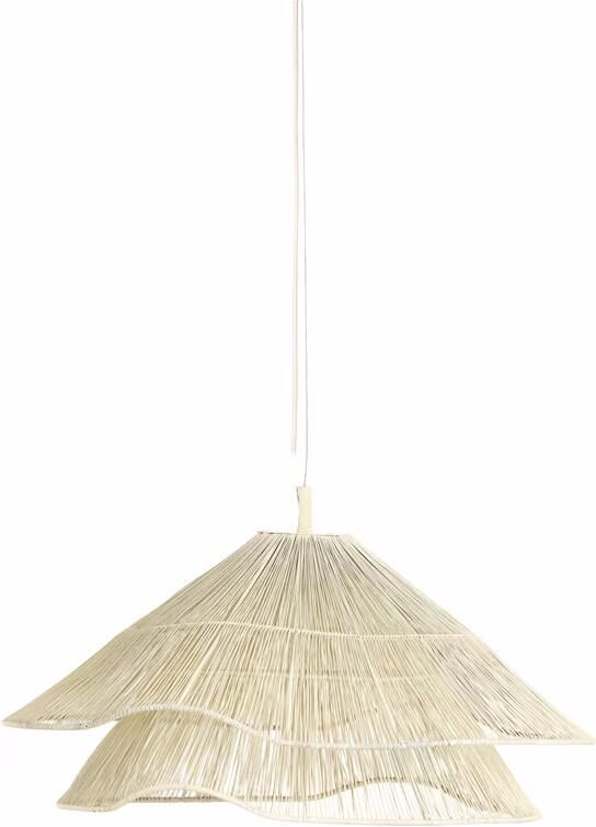 Light & Living Hanglamp Alameda Touw Ø56cm Crème