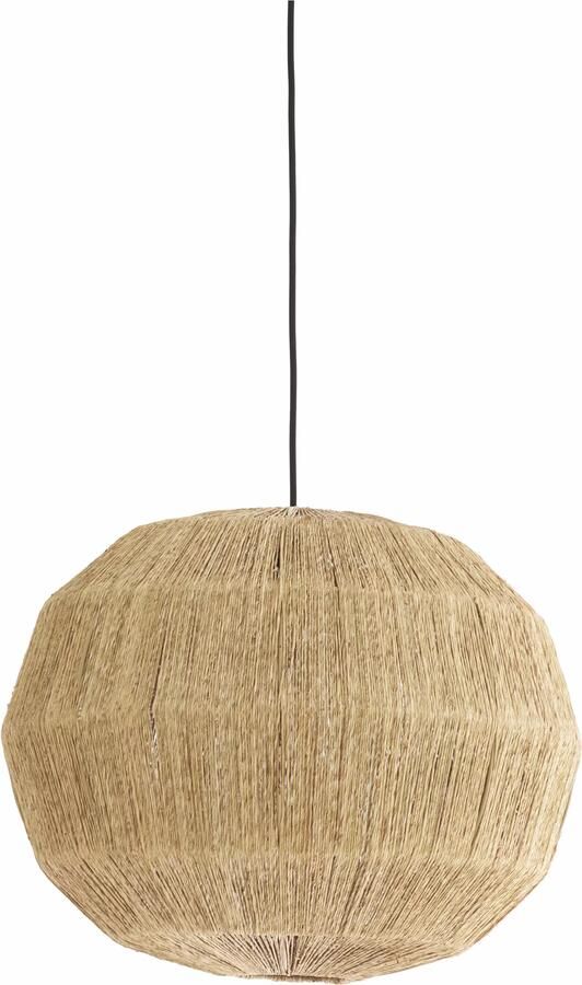 Light & Living Hanglamp Junna Jute Ø50cm Naturel Rond
