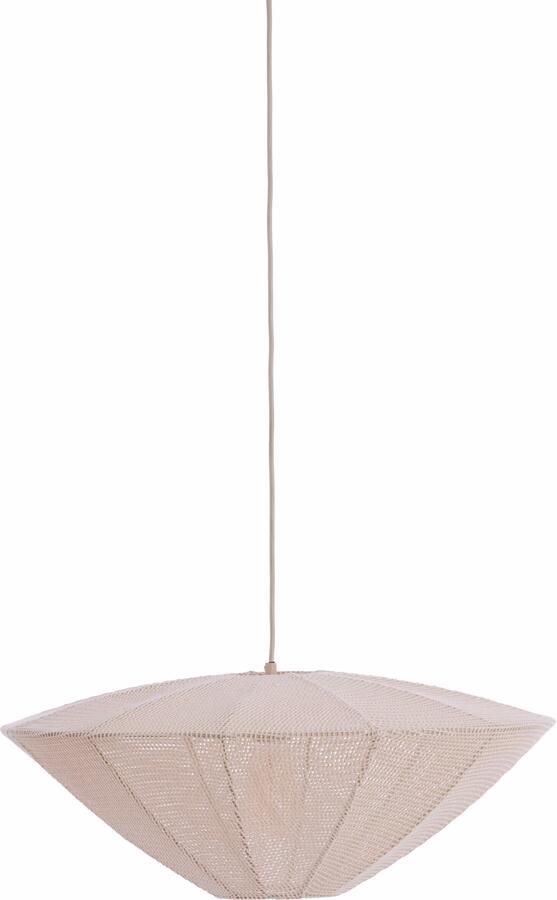 Light & Living Hanglamp Satilla Ø50cm Crème Rond