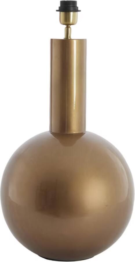 Light & Living Lampvoet Benao 53cm Glans Brons (excl. kap) Rond
