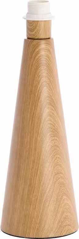 Light & Living Lampvoet Dinan Houtlook 40cm Naturel (excl. kap) Rond