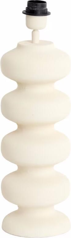 Light & Living Lampvoet Soroca 42cm Crème (excl. kap) Rond