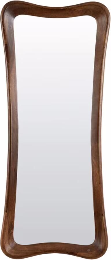 Light & Living Organische Spiegel Alamos Hout 160 x 68cm Roodbruin Passpiegel