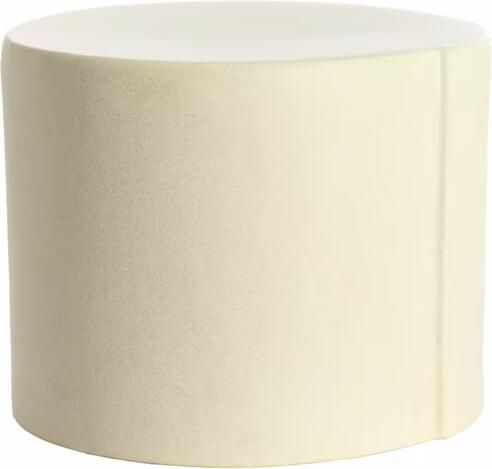 Light & Living Ronde Bijzettafel Chulilla Keramiek Ø42cm Crème