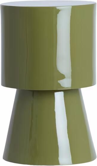 Light & Living Ronde Bijzettafel Nysa Ø30cm Olijfgroen