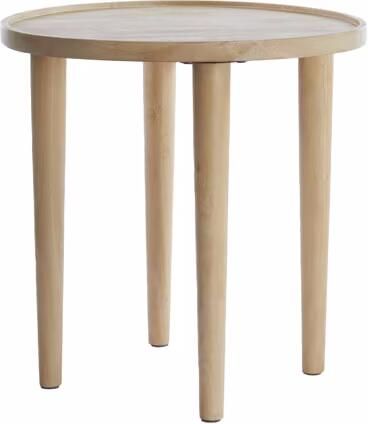 Light & Living Light&living Bijzettafel Ø49x49 cm QIANO mango hout naturel