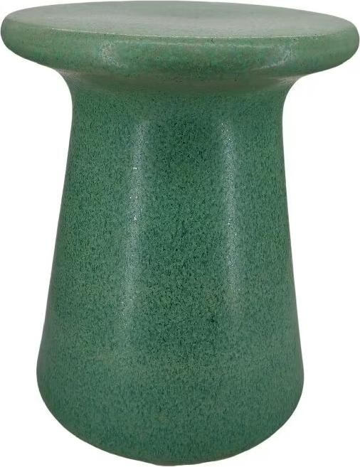 Light & Living Ronde Bijzettafel Sento Keramiek Ø35cm Groen