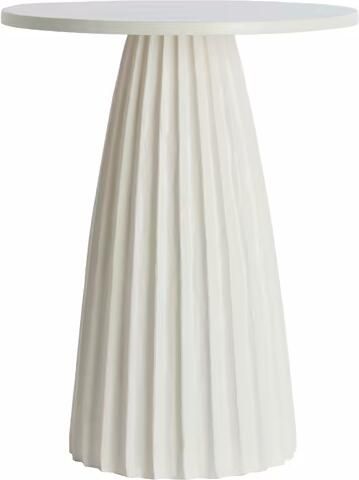 Light & Living Ronde Bijzettafel Veglia Ø40cm Crème