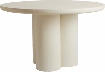 Light & Living Light&living Eettafel Ø130x78 cm MIZUHO crème