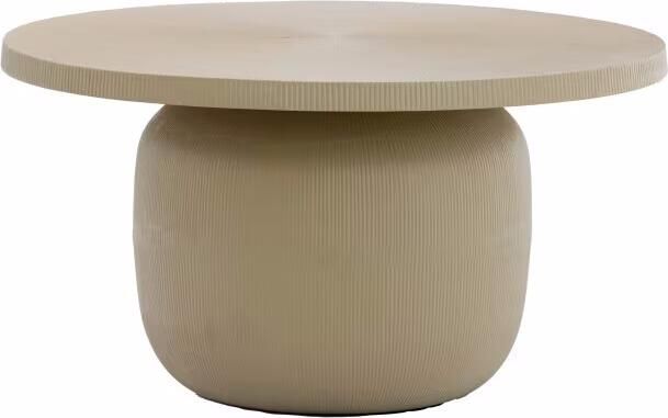 Light & Living Ronde Salontafel Tigran Ø76cm Zand