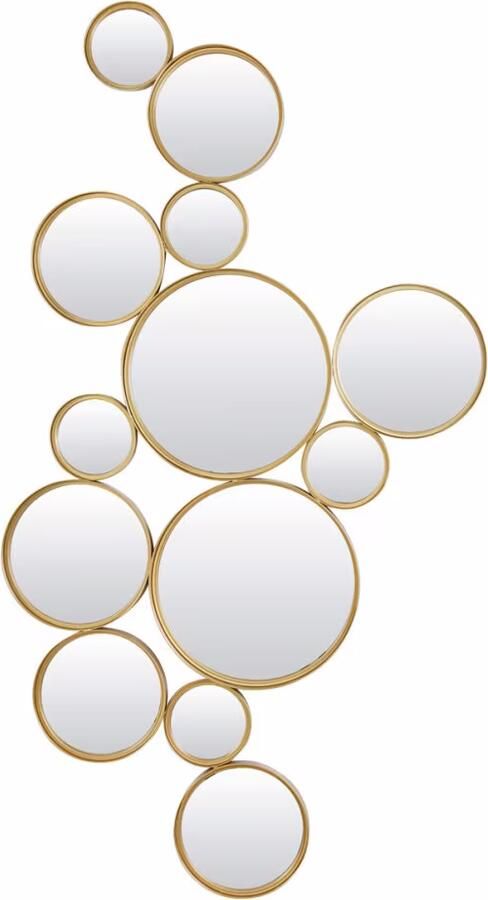 Light & Living Spiegel Cielo 65 x 127cm Goud Organisch