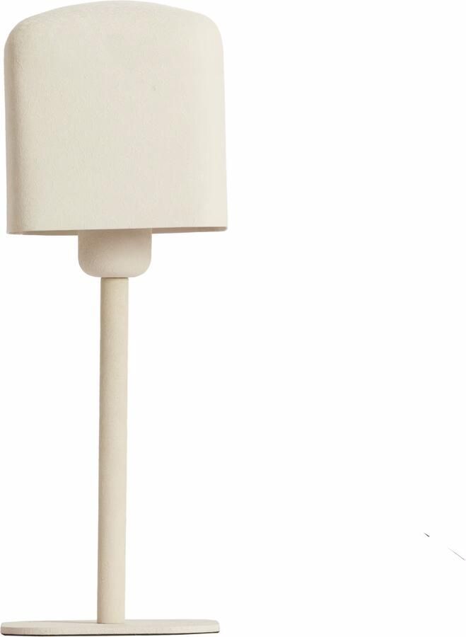 Light & Living Tafellamp Elenie 36cm Lichtroze Vierkant