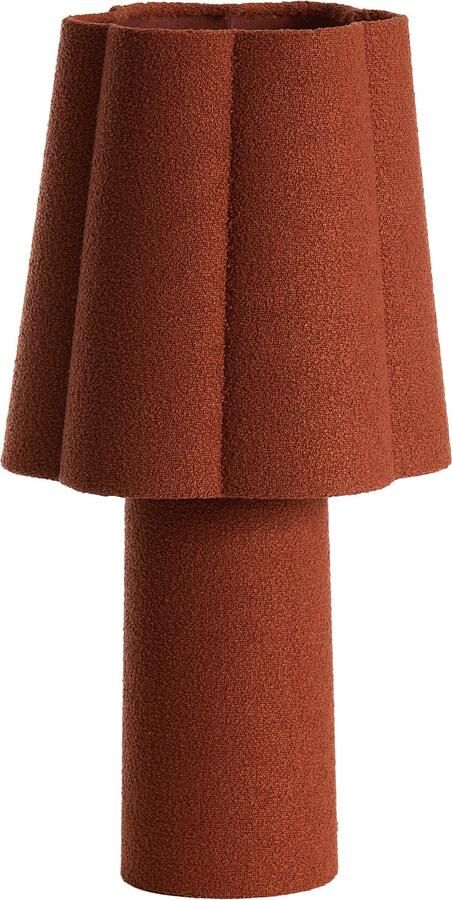 Light & Living Tafellamp Musaby Terracotta Ø25cm
