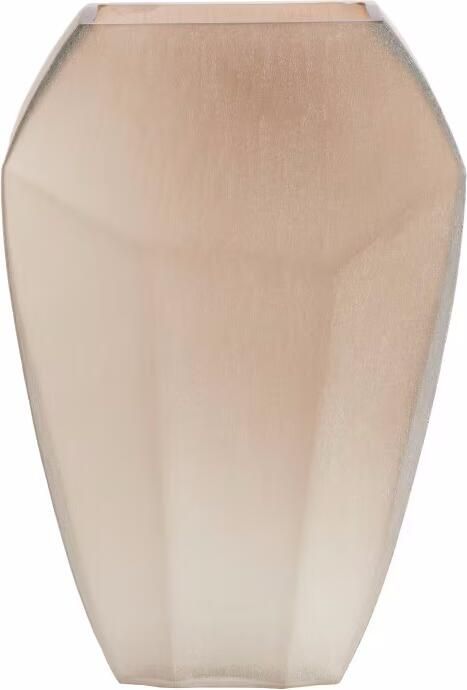 Light & Living Vaas Vionna Glas 45cm Lichtbruin Ovaal