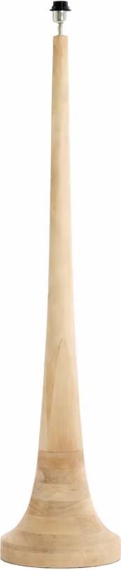 Light & Living Vloerlamp Jovany Mangohout 135cm Naturel (excl. kap)
