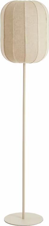 Light & Living Vloerlamp Solune Linnen 165cm Naturel Rond