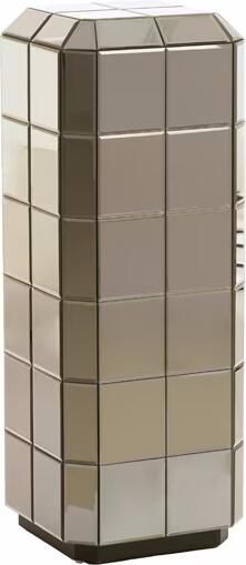 Light & Living Zuil Luciano Glas 80cm hoog Bruin