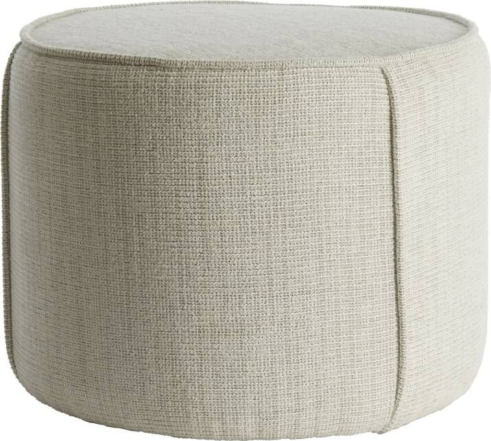 Light & Living Poef Domoni Chenille Beige