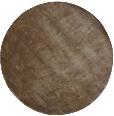 Light & Living Rond Vloerkleed 'Sital' Ø180cm kleur Bruin