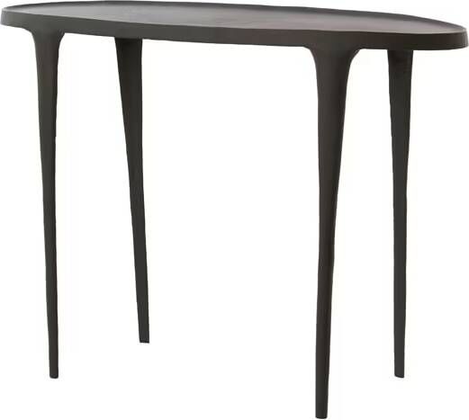 Light & Living Sidetable Arica 110cm Mat Zwart