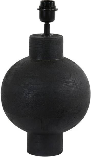 Light & Living Light&living Lampvoet Ø23x42 cm BARUMI hout mat zwart