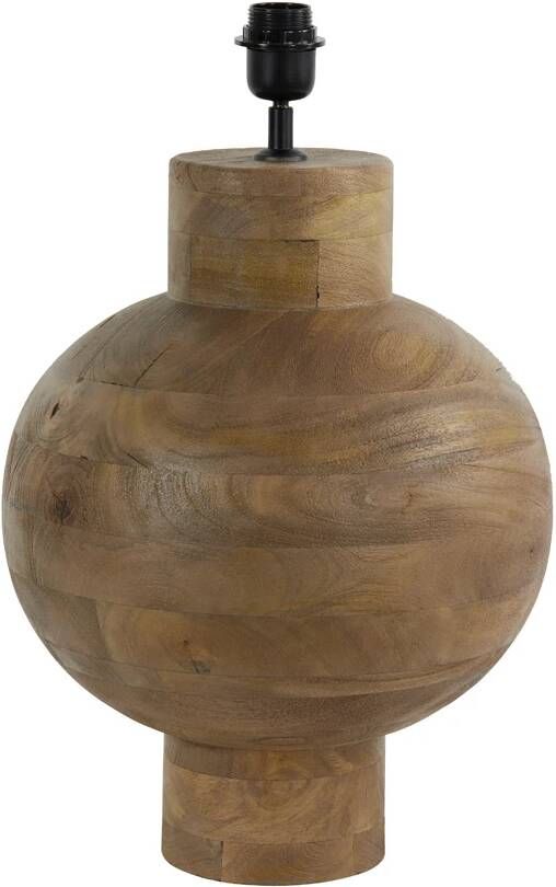 Light & Living Light&living Lampvoet Ø33x55 cm BARUMI hout mat bruin