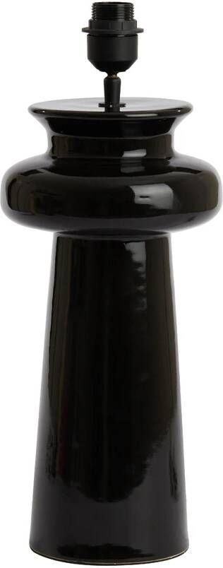 Light & Living Tafellamp Denia Keramiek 51cm Zwart (excl. kap)