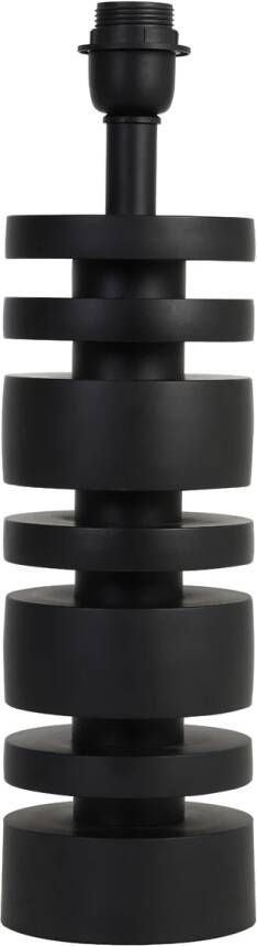 Light & Living Tafellamp Desley 40cm Mat Zwart (excl. kap)