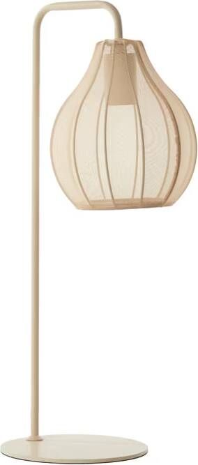 Light & Living Light&living Tafellamp Ø20x60 5 cm ELATI zand - Foto 2