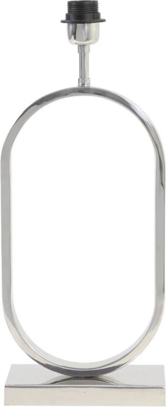 Light & Living Tafellamp Jamiri 45cm Nikkel (excl. kap)