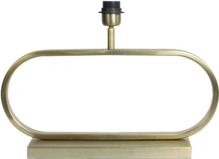 Light & Living Tafellamp Jamiro 27cm Lichtgoud (excl. kap)
