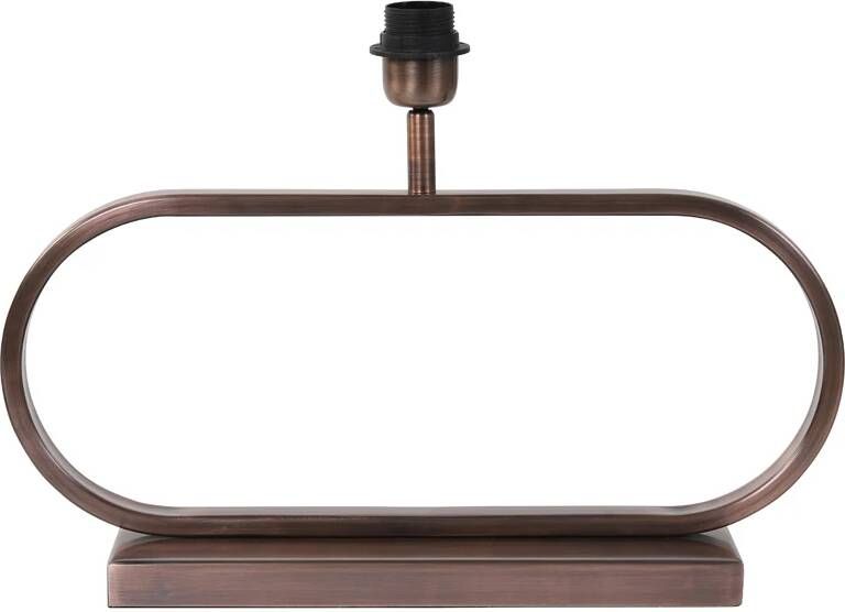 Light & Living Tafellamp Jamiro 47cm Antiek Koper (excl. kap)