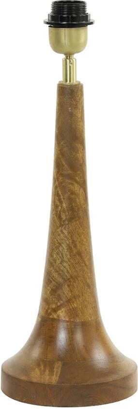 Light & Living Tafellamp Jovany Mangohout 44cm Bruin (excl. kap)