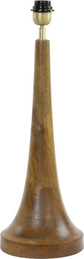 Light & Living Tafellamp Jovany Mangohout 58cm Bruin (excl. kap)