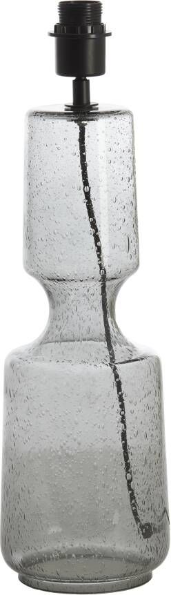 Light & Living Light&living Lampvoet Ø15x51 cm LABIN glas smoke+zwart