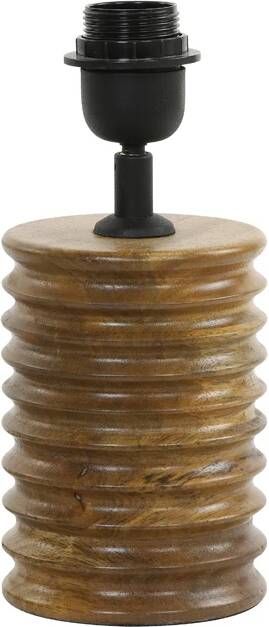 Light & Living Tafellamp Mauro Mangohout 25cm Bruin (excl. kap)