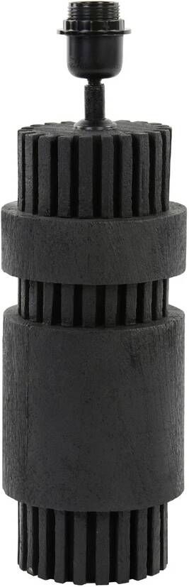 Light & Living Light&living Lampvoet Ø15x45 cm SAKURA hout mat zwart