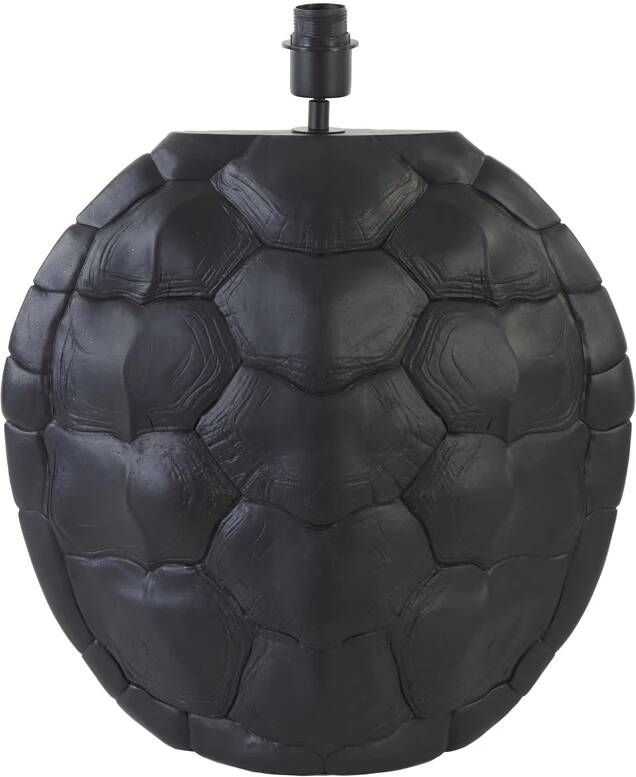 Light & Living Tafellamp Turtle 55cm Zwart (excl. kap)