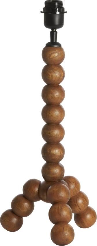 Light & Living Tafellamp Veglio Mangohout 40cm Bruin (excl. kap)