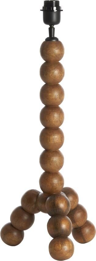 Light & Living Tafellamp Veglio Mangohout Bruin (excl. kap)