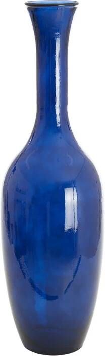 Light & Living Light&living Vaas Ø30x100 cm IMANO glas glans blauw